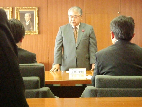 上田札幌市長